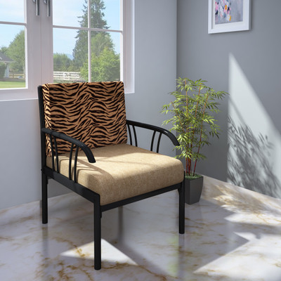 

@home by Nilkamal Ginny Fabric 1 Seater Sofa(Finish Color - NA)
