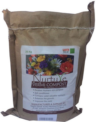 NURTURE VERMI COMPOST ESA008 Soil Manure(10 kg Powder)