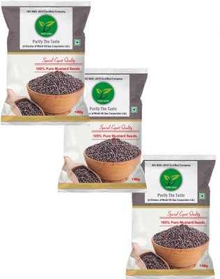

Pure Agro Black Mustard Seeds- Rai -Pack 3(3 x 100 g)