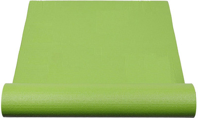 

Kuber Industries Yoga Mat Thick Anti Skid Washable Fitness Exercise Imported Non-Slip Surface (Green) Code-YG09 Green 6 mm Yoga Mat