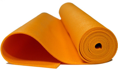 

Kuber Industries Yoga Mat Thick Anti Skid Washable Fitness Exercise Imported Non-Slip Surface (Orange) Code-YG19 Orange 6 mm Yoga Mat, Pink
