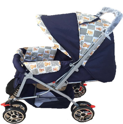 

Pollys Pet KHX301 Baby Pram (Grey) Stroller(3, Grey)