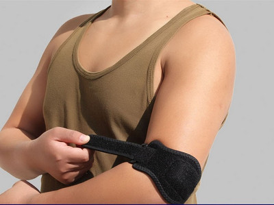 

MEDITIVE Arthritis Pain Relief Elbow Support(Black
