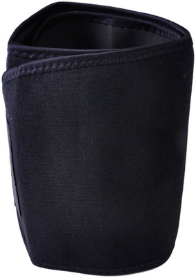 

Manogyam Ventures Sweating Waist Trimmer Fat Burner Belly Tummy Yoga Wrap Black Exercise look Belt  Waist Support(Black