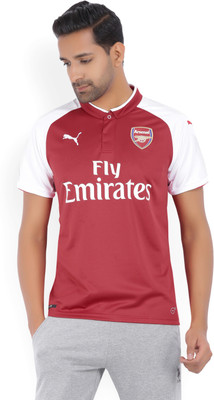 Men Printed Puma T Shirt Flipkart Buy PUMA Arsenal Printed, Color