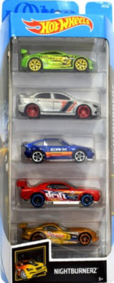 

Hot Wheels NIGHT BURNERZ 5 CAR PACK 2018(NA)