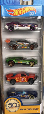 

Hot Wheels HW 40TH TRACK STARS , 5 CAR PACK(NA)
