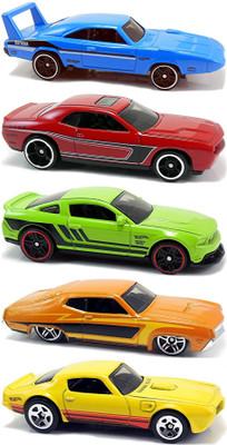 

Hot Wheels MUSCLE MANIA 2018( 5 CAR PACK)(Multicolor)