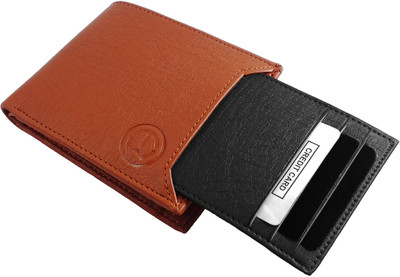 

SA Enterprises Men Tan Artificial Leather Wallet(3 Card Slots)