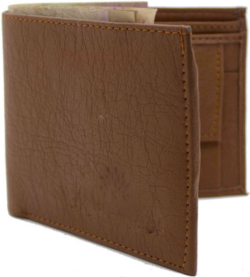 

NIetz Men Tan Genuine Leather Wallet(3 Card Slots), Brown