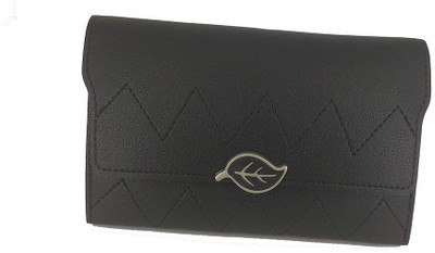 

BAEnagari Women Casual Black Artificial Leather Wallet(4 Card Slots)