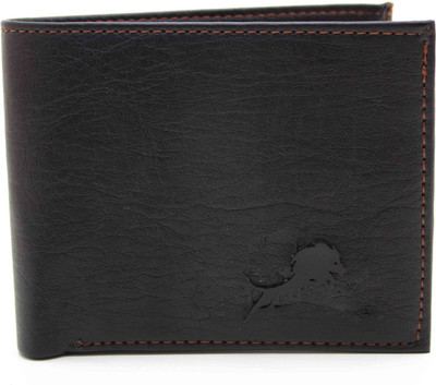 

NIetz Men Black Genuine Leather Wallet(5 Card Slots)