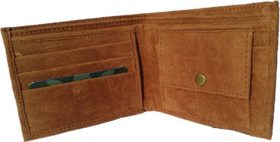 

UNIQUS Men Brown Fabric Wallet(5 Card Slots)