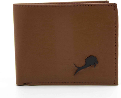 

NIetz Men Tan Genuine Leather Wallet(5 Card Slots)