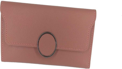 

BAEnagari Women Pink Artificial Leather Wallet(10 Card Slots)