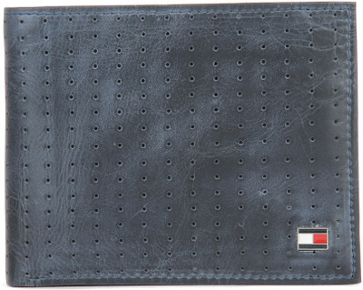 

Tommy Hilfiger Men Blue Genuine Leather Wallet(10 Card Slots), Nvy/nvy