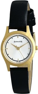 

Sonata 87025YL02 Essentials Watch - For Women