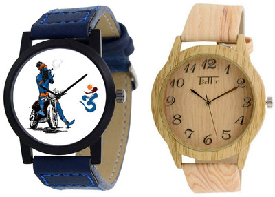 

Nubela Combo Of 2 Analog Watch-WD04-102 For Watch - For Men & Women