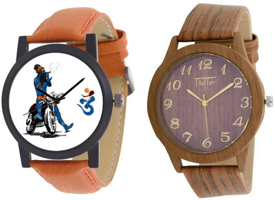 Nubela Combo Of 2 Analog Watch-WD05-103 For Watch - For Men & Women