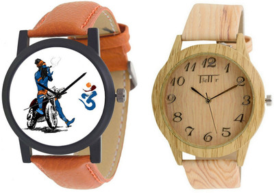 

Nubela Combo Of 2 Analog Watch-WD04-103 For Watch - For Men & Women