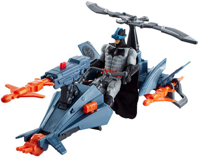 

Justice League Batman and Batcopter(Multicolor)