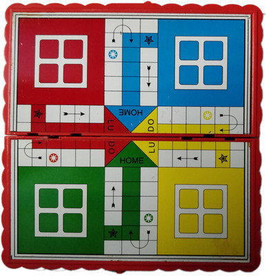 

Arham Techno Travellers Ludo & Snake N Ladder Board Game
