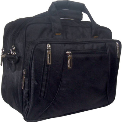 

Aqeeq 1680D Laptop Briefcase Everday Use Bag Regular Small Briefcase - For Men & Women(Black)