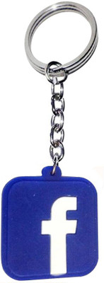 

ShopTop Facebook logo keychain Key Chain(Blue)
