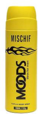 

Moods MISCHIF DEDRONT Deodorant Spray - For Men(200 ml)