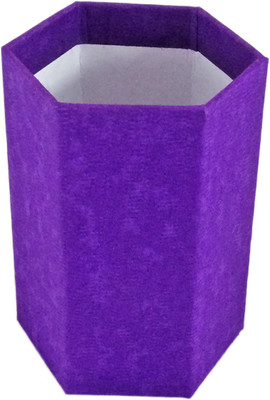 Revolt India 1 Compartments Cardboard Pen Stand(Purple)