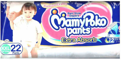 

MamyPoko diaper - XXL(22 Pieces)