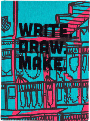 

Chumbak Regular Note Book(Write Draw Make, Blue)