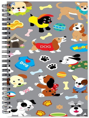 

Little Jaipur A5 Note Book(Animal, Multicolor)