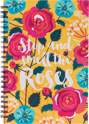 

Chumbak Regular Note Book(Rose Garden SN01, Yellow)
