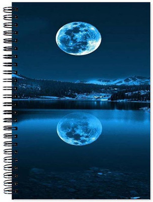 

Little Jaipur A5 Note Book(Moon, Multicolor)