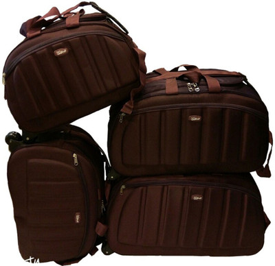 

sippyretailstore DB4BRN01 Duffel Strolley Bag(Brown)