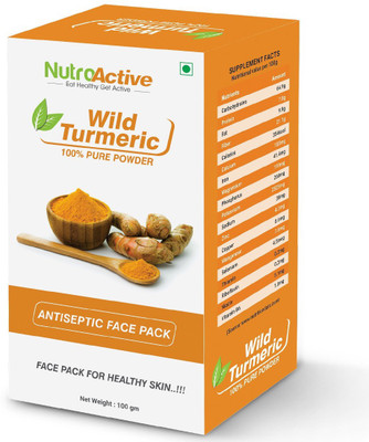 

NutroActive Wild Turmeric Face Pack Powder (Jangli Haldi Powder) - 100 Gm(100 ml)