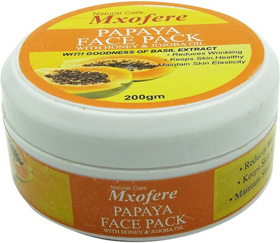 

Mxofere Herbals (Pack of -3) Papaya Face Pack,200g(600 g)