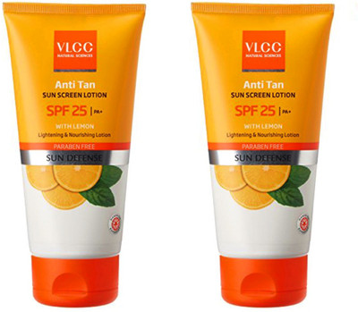 

VLCC Original Anti-Tan Sun Screen Lotion SPF25 Face Wash(300 ml)