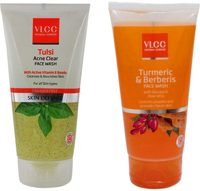 

VLCC Original Tulsi Acne Clear & Turmeric&Berberis Face Wash(300 ml)