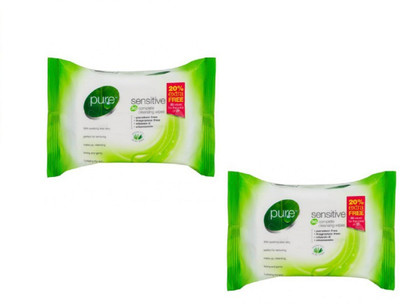 

Pure Sensitive Complete Cleansing Wipes 30's(Pack of 30)