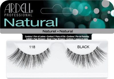

Ardell Naturals 118 Black (65091) - 61810(Pack of 1)
