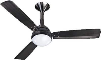 

V-Guard Imagina 1200mm Mobile Control Smart Led 3 Blade Ceiling Fan(Black, Pack of 1)