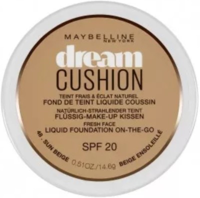 

Maybelline Dream Cushion Spf 20 Liquid Foundation On-The-Go Foundation(48 Sun Beige, 14.6 g)