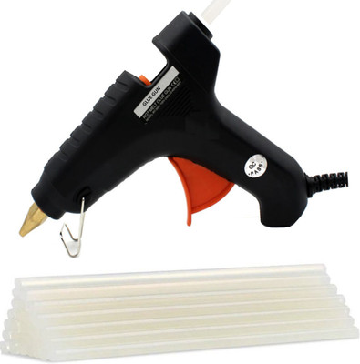 

OKASTA ITEK/KRISHAN 40W Leak Proof with 7 Glue Sticks Hot Melt Glue Gun kit OK40WB For Quick Repairs, Paper & Cloth High-Tech Professional Electronic Standard Standard Temperature Corded Glue Gun(11 mm)