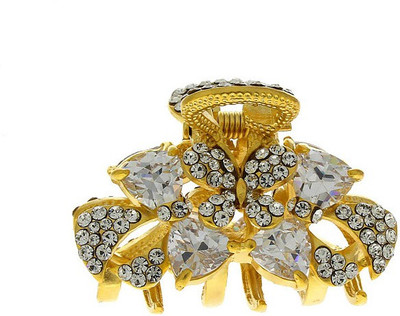

Anuradha Art Jewellery Clutcher Hair Claw(Gold)