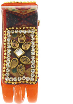 

Anuradha Art Jewellery Clutcher Hair Claw(Orange)