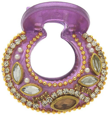 

Anuradha Art Jewellery Clutcher Hair Claw(Purple)