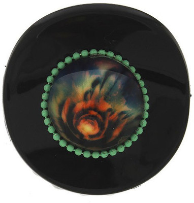 

Anuradha Art Jewellery Clutcher Hair Claw(Green)