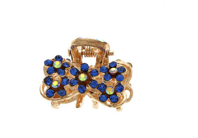

Anuradha Art Jewellery Clutcher Hair Claw(Blue)
